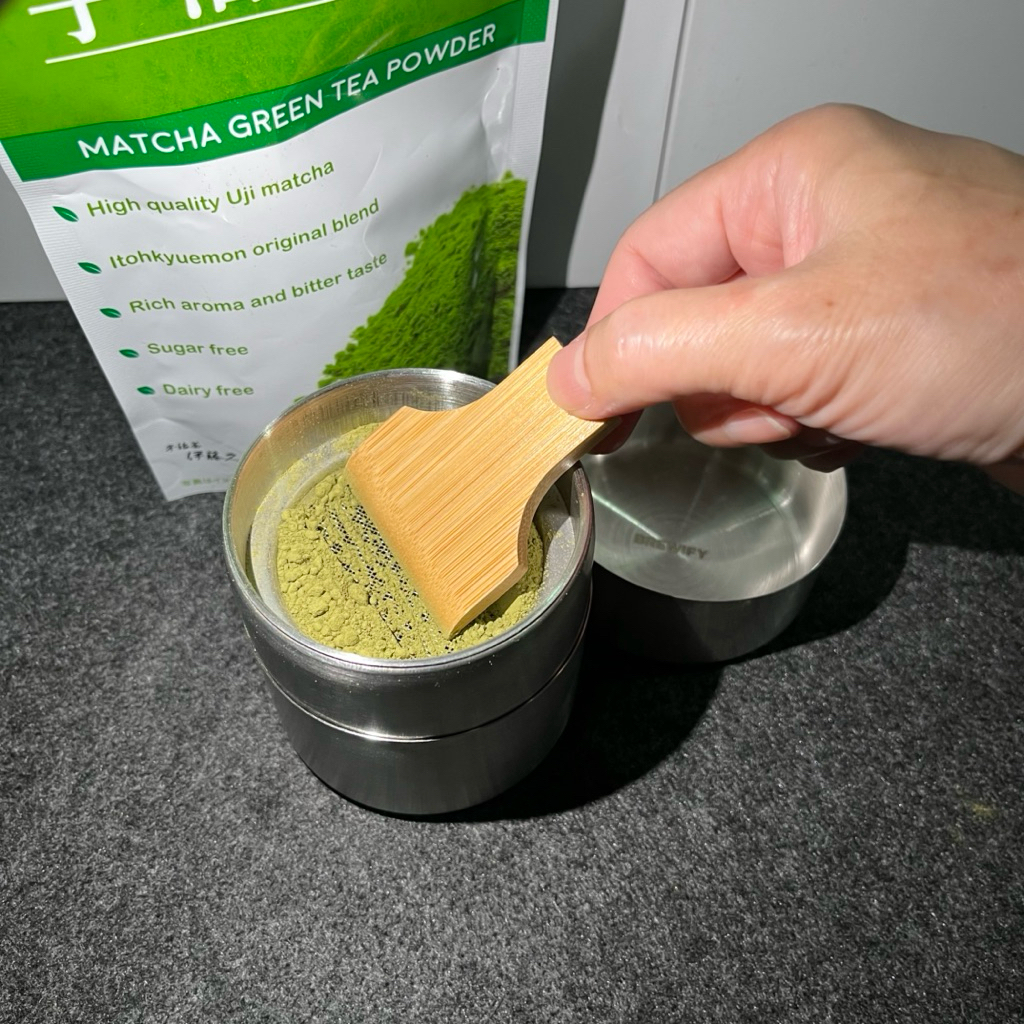 BREWIFY - Zen Matcha Tin 2-in-1 Sifter กระปุกเก็บผงมัทฉะ พร้อมตะแกรงร่อนผงมัจฉะ - รูปที่ 3