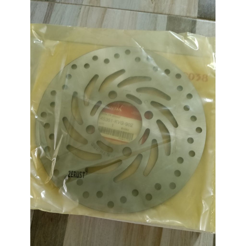 จานดิสก์เบรกหน้า HONDA PCX150 ปี2012-17/PCX125 Air blade  แท้เบิกศูนย์ 45351-KVG-902
