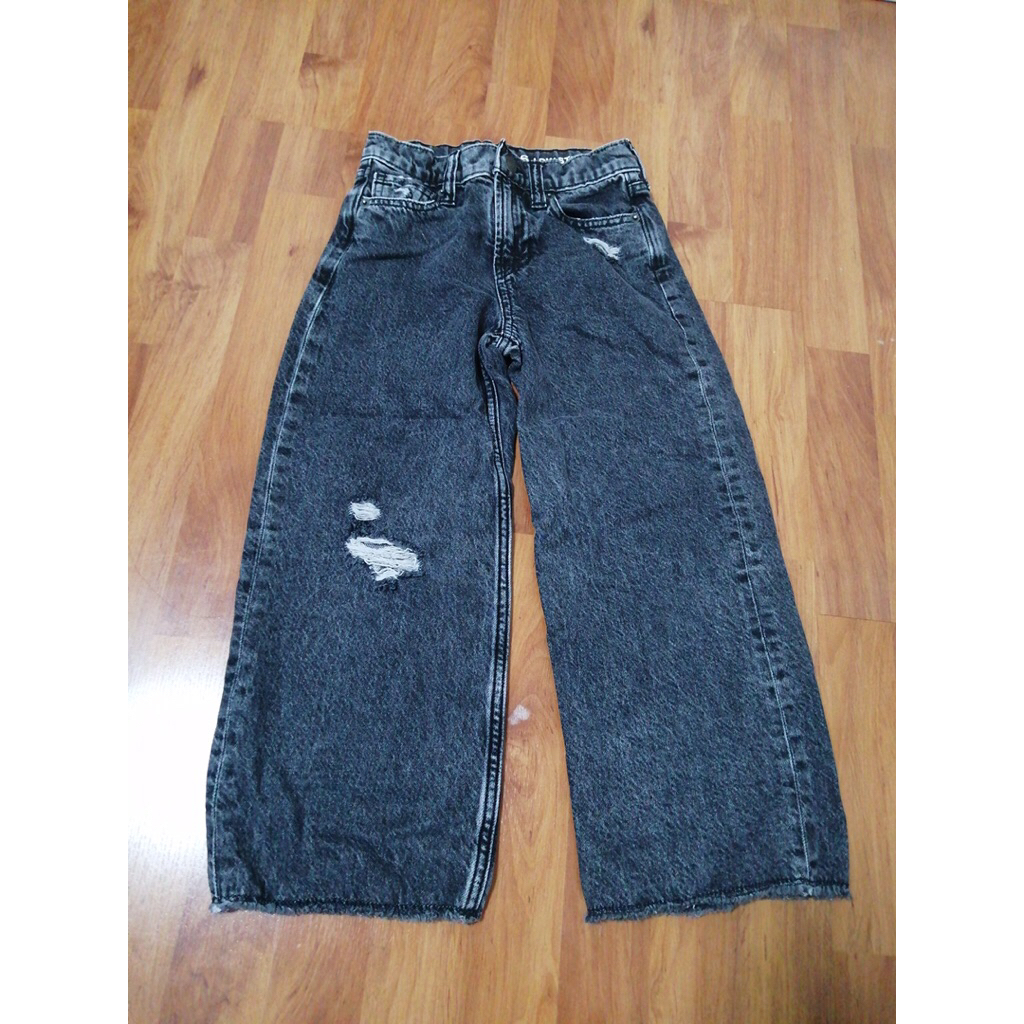กางเกงยีนส์ขากว้างเด็กผู้หญิง Gap kids ไซส์6