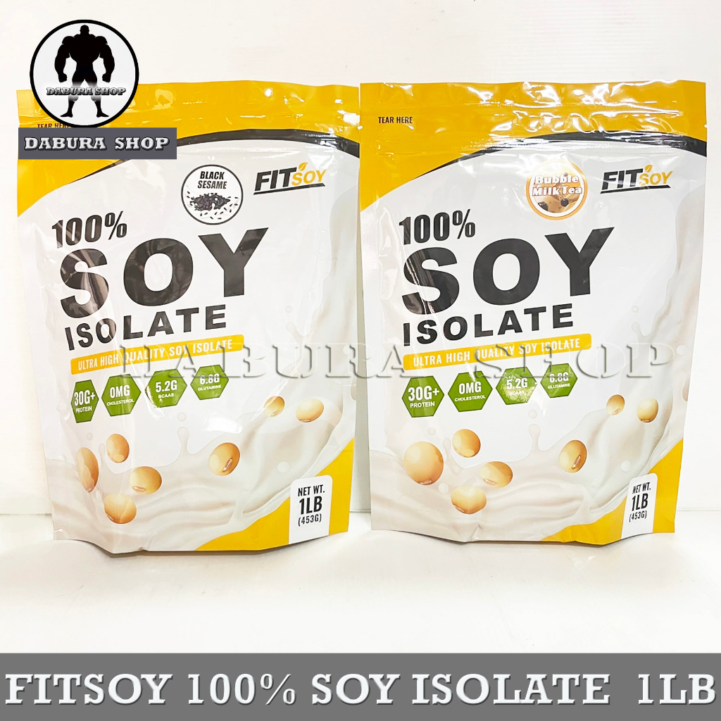 FITSOY 100% SOY PROTEIN ISOLATE 1 LB
