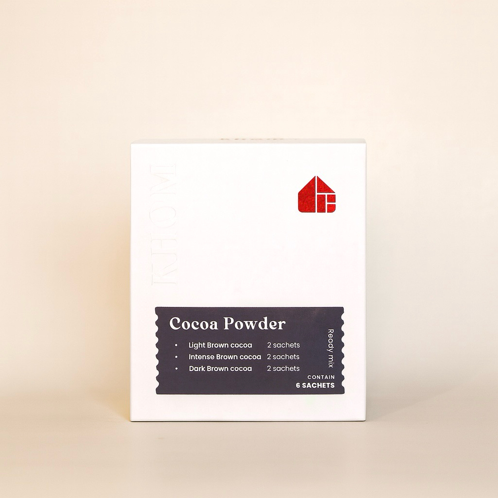 KHOM.CHOCOLATESTORE | Cocoa powder (ready mix) boxset - ผงโกโก้แบบซอง 3 in 1 บรรจุกล่อง