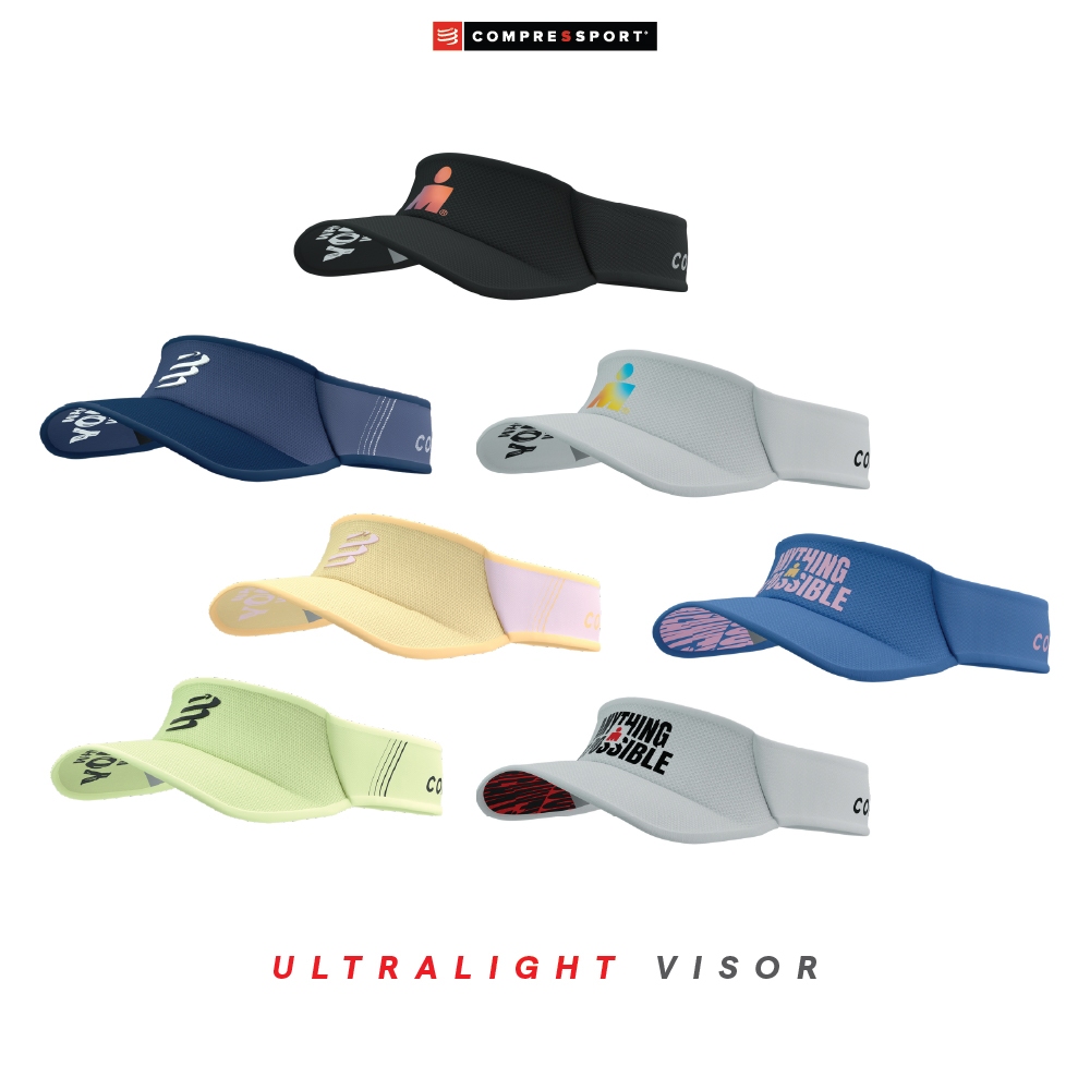 COMPRESSPORT VISOR ULTRALIGHT UNIQ Size | หมวกวิ่งไวเซอร์