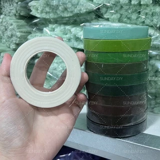 ฟลอร่าเทป Floral Tape เทปพันก้านดอกไม้ DIY งานประดิษฐ์ ยาว27หลา ส่งจากไทย ถ่ายจากสินค้าจริง