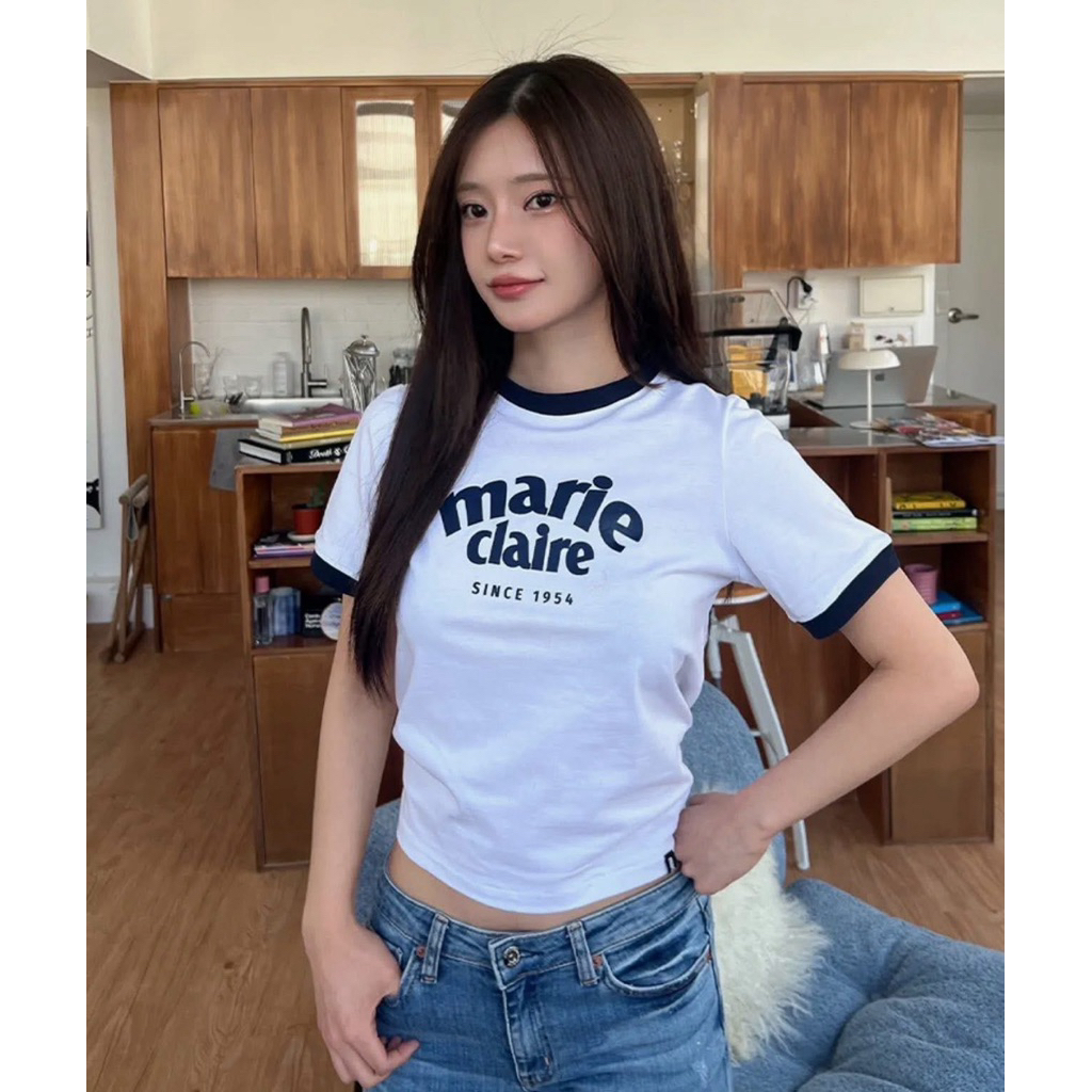 Marie Claire Ringer T-Shirt
