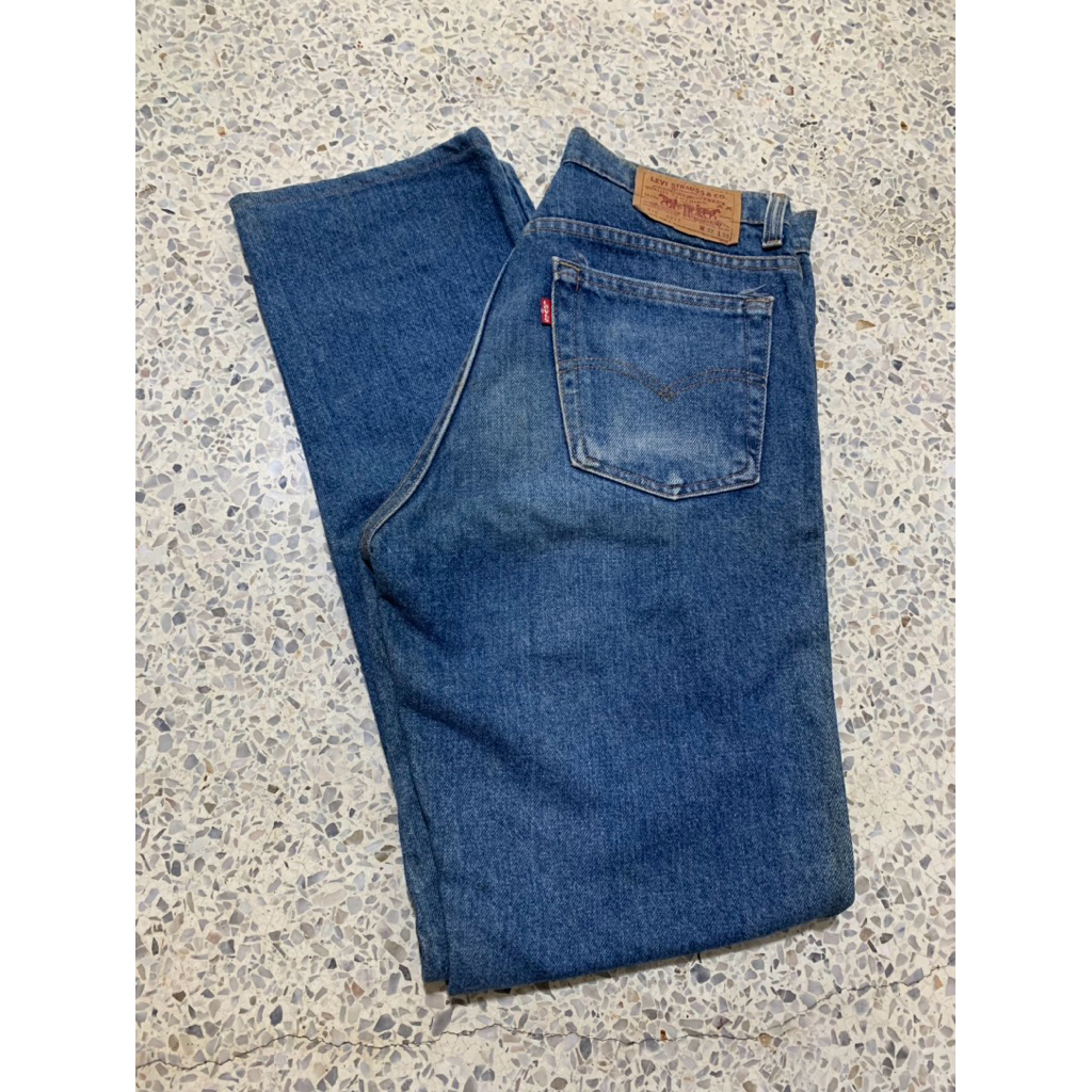 Levi 510 made in USA หมึกแดงก้านดำเอว29