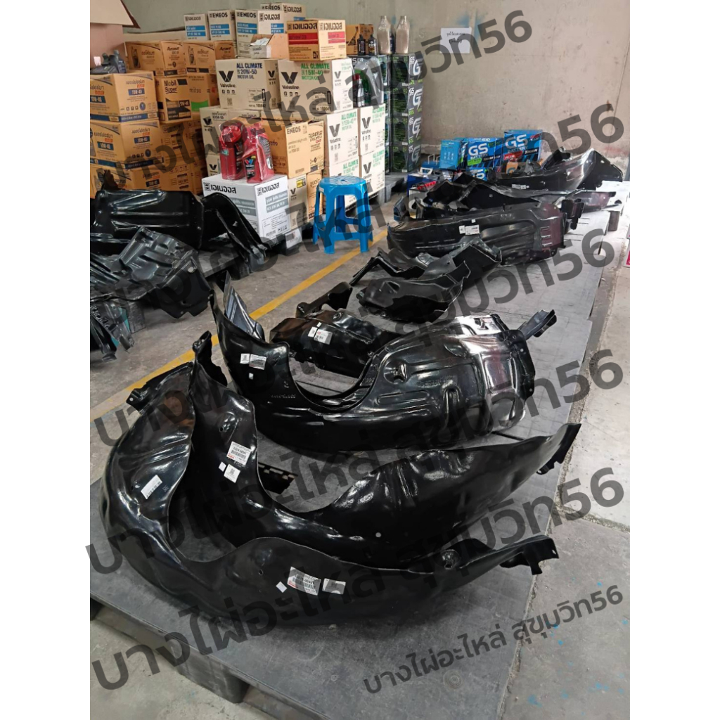 พลาสติกซุ้มล้อ บังโคลนรถยนต์ แผ่นพลาสติกใต้เครื่อง HONDA ฮอนด้า ทุกรุ่น ทั้ง ซ้าย - ขวา ราคาต่อข้าง