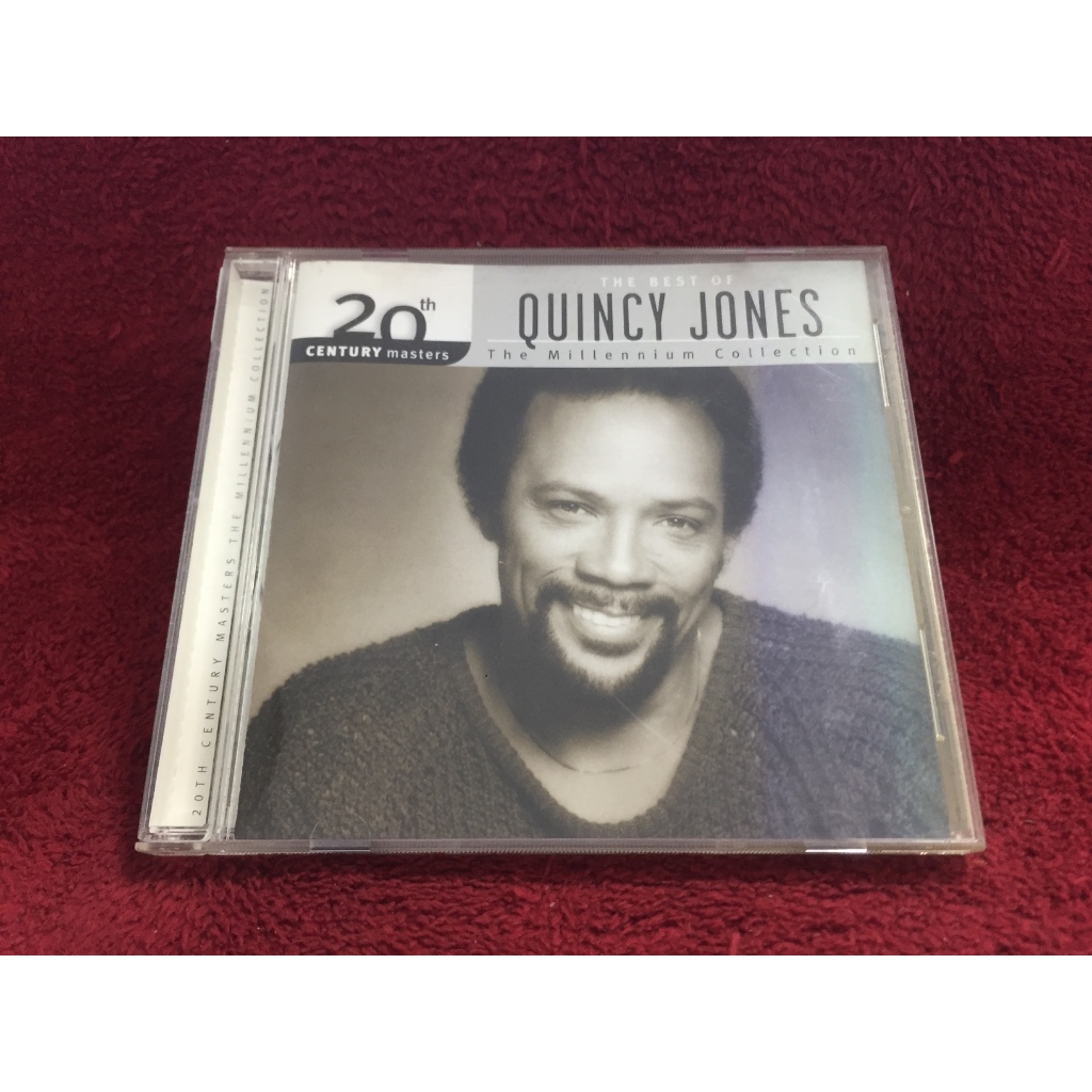 CD Quincy Jones - The Best Of Quincy Jones สภาพตามปก CA3-124