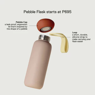 Sunnies Flask Pebble Cap Loop (สายคล้องกระบอกน้ำปรับแต่งได้)