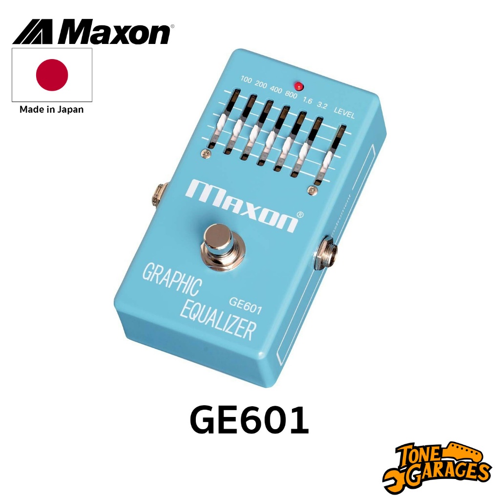Maxon GE601 Graphic Equalizer Effect เอฟเฟค กีต้าร์ Made in Japan
