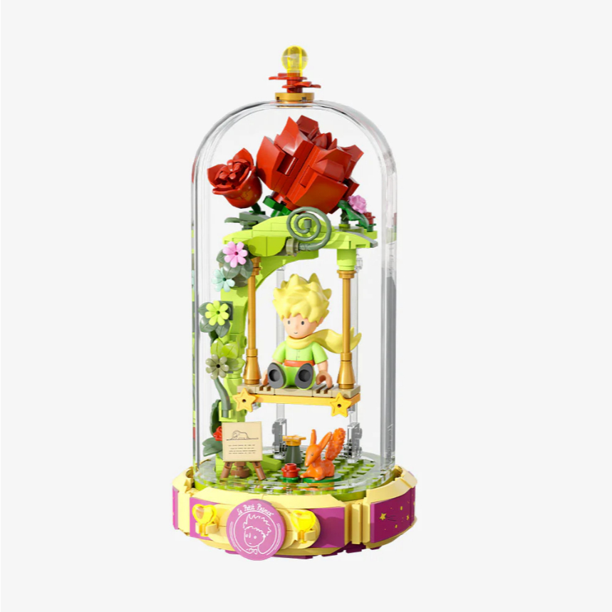 Pantasy Le Petit Prince - Rose Swing ตัวต่อพลาสติก รุ่นเจ้าชายน้อย และชิงช้ากุหลาบ