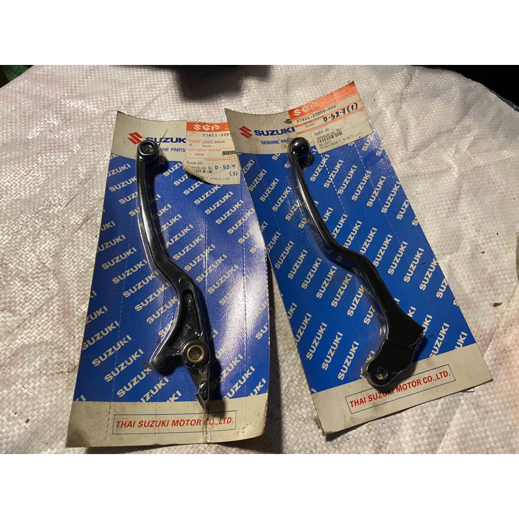 มือเบรค มือครัช Suzuki RG150 RG Garmma แท้ใหม่ในห่อ