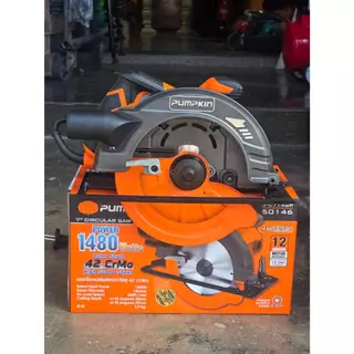 เลื่อยวงเดือนไฟฟ้า ตัดไม้ ขนาด 7นิ้ว มีกำลัง 1480w (50146) , 1500w (50316) ยี่ห้อ PUMPKIN