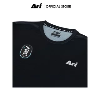 ARI UNISEX ARC GRAPHIC RUNNING TEE - BLACK (AAP2980-01) เสื้อวิ่ง อาริ ARC GRAPHIC RUNNING สีดำ