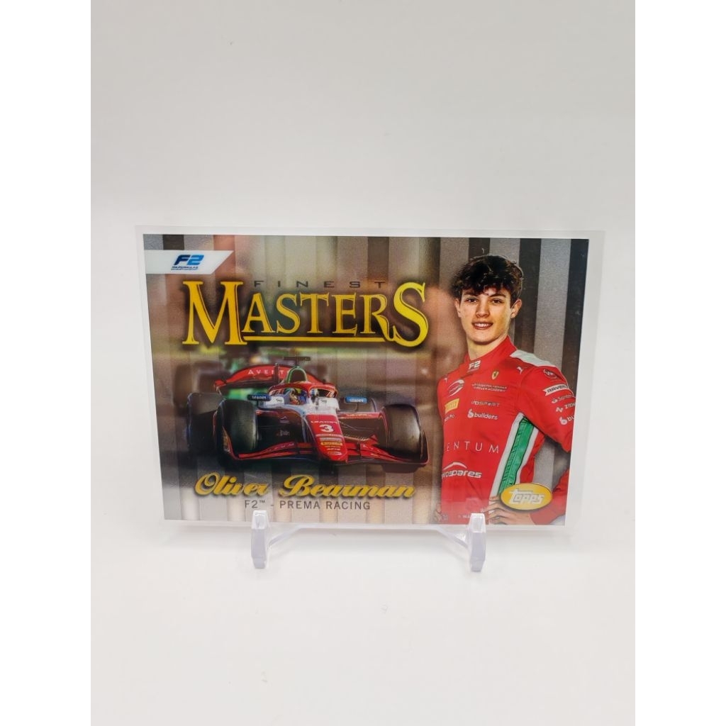 การ์ด f1 topps finest 2024 oliver bearman