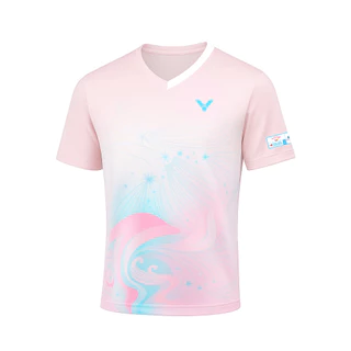 VICTOR เสื้อกีฬาแบดมินตัน แขนสั้น เสื้องานแข่ง WSC รุ่น T-59161
