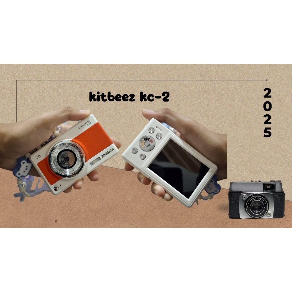 กล้องดิจิตอล kitbeez kc-2 ใช้งานครั้งเดียว (ไม่แถมที่ห้อย) ราคานี้รวมที่อ่านการ์ด เมม แล้ว