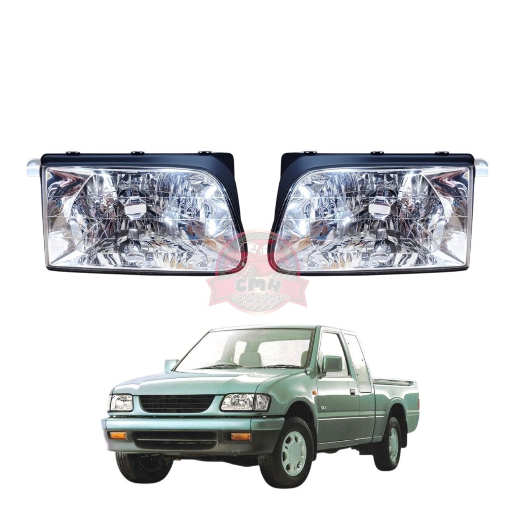 ไฟหน้า ISUZU TFR DRAGON EYE ปี 1998-2001 อีซูซุ ดราก้อนอาย ดาก้อน อาย อีซุซุ ทีเอฟอาร์ ทีเอฟอา ตราเพชร  Diamond