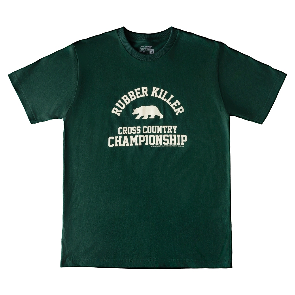 Rubber Killer - CROSS COUNTRY CHAMPIONSHIP T-SHIRT - Green - 100610012