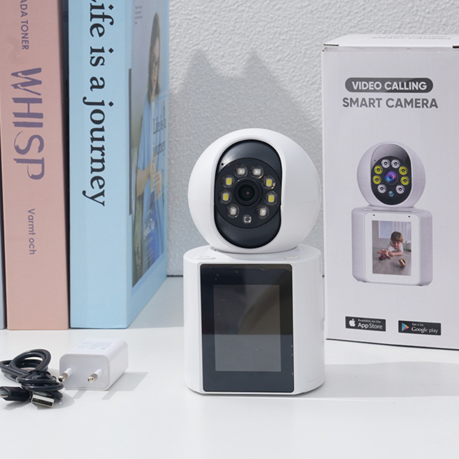 กล้องวงจรปิด กล้องวงจรปิดไร้สาย WiFi วิดีโอคอลสองทาง Video Calling Camera เชื่อมต่อแอพ iCSee
