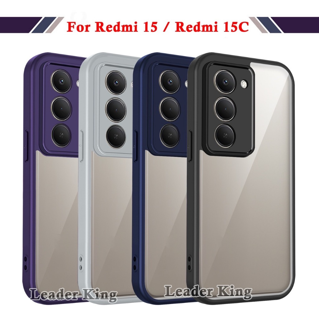TM เคสโทรศัพท์ สำหรับ Realme15T 15C Redmi A5 Redmi A3 Realme15 15Pro ฝาครอบป้อง กันพร้อมกระจกนิรภัยป้องกันหน้าจอและฟิล์