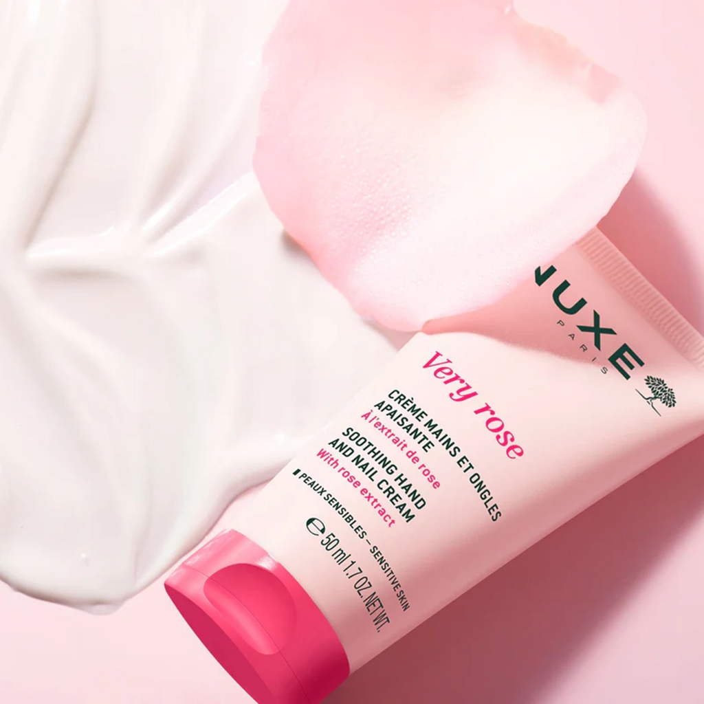 NUXE - Very Rose Hand & Nail Cream (50ml) นุกซ์ เวรี่ โรส รูปที่ 3