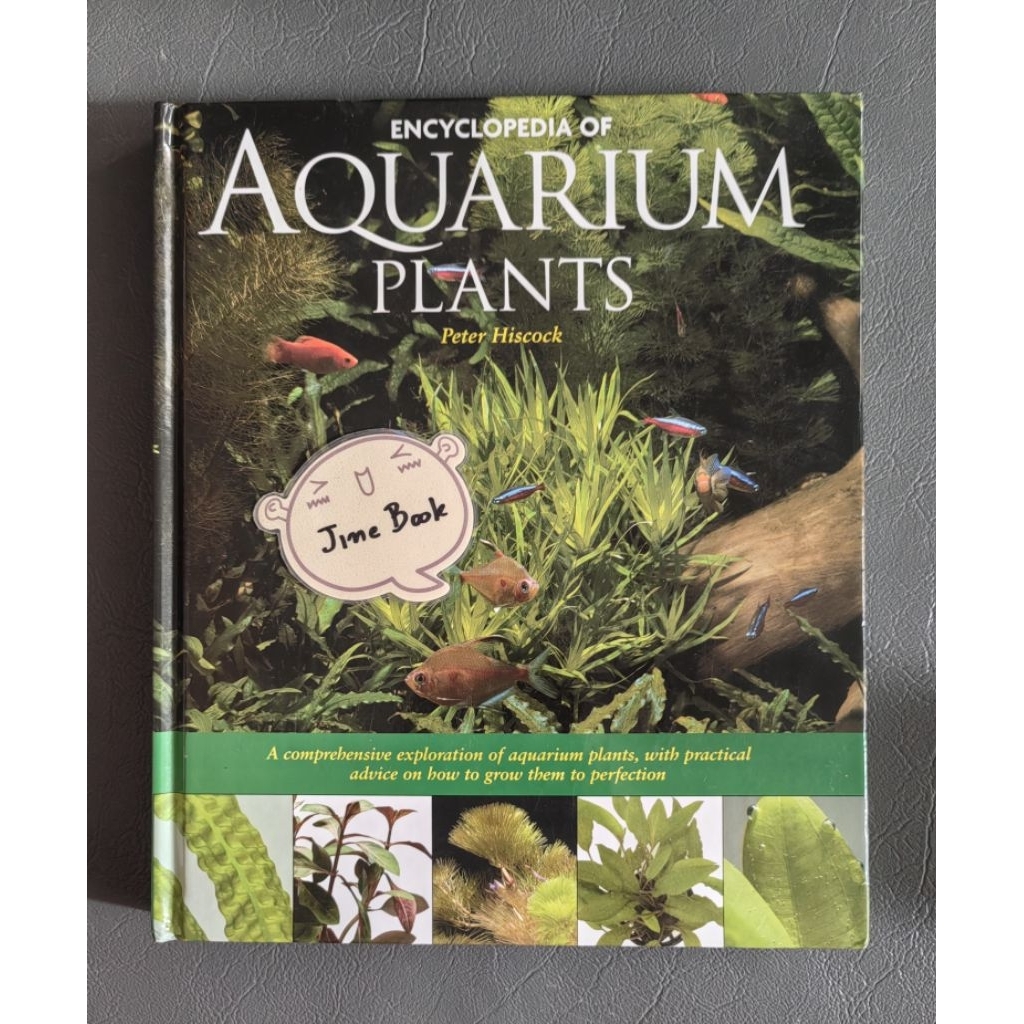 Encyclopedia Of Aquarium Plants (Peter Hiscock) ปกแข็ง เล่มเดียวจบ