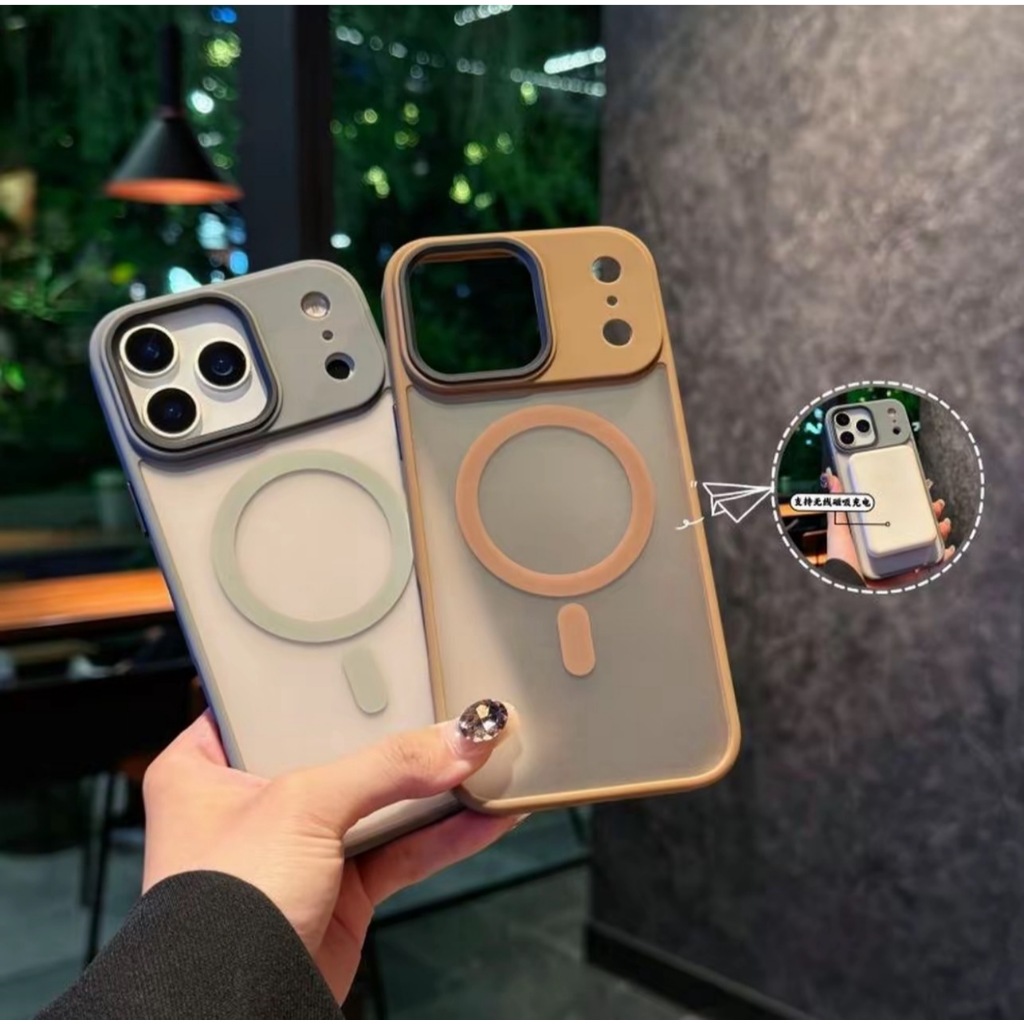 เคส หลังด้าน ชาร์จได้ ขอบสี กันกระเเทก for iPhone 17 17e 16 16e 16Pro 16Plus 16Promax 15 14 13 12 11 Pro max  006 ราคา ถูกที่สุด ดีลบีเคเค แกลเลอรีภาพที่ 2