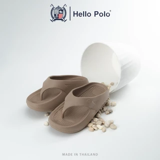Hello Polo รองเท้าแฟชั่นผู้หญิง รองเท้าแตะลําลอง แบบหนีบ ทนต่อการสึกหรอ กันลื่น แฟชั่น ทนต่อการสึกหรอ เบาสบาย HP8038
