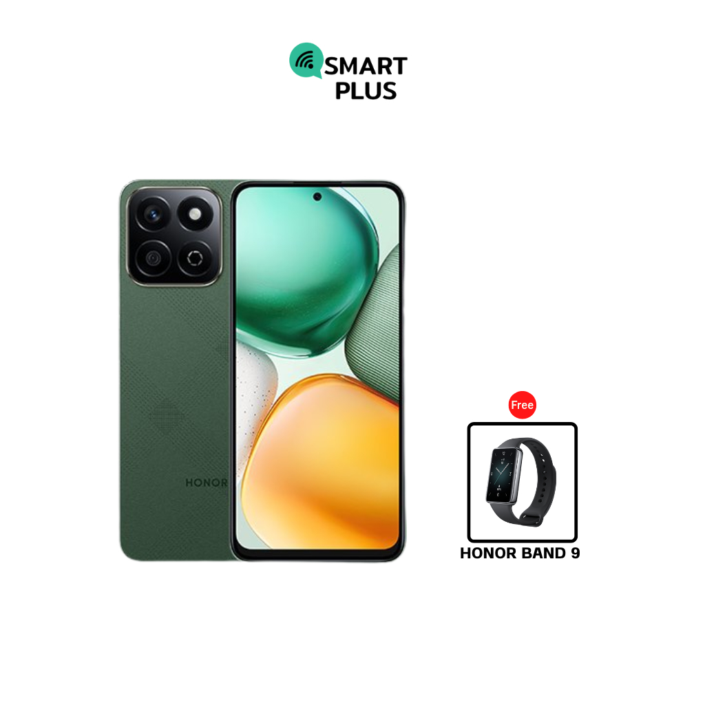 Honor X7c (8/256) แถมฟรี Honor Band 9 ประกันศูนย์ 12 เดือน [ หน้าจอ6.77 นิ้ว  ] (smartplus)