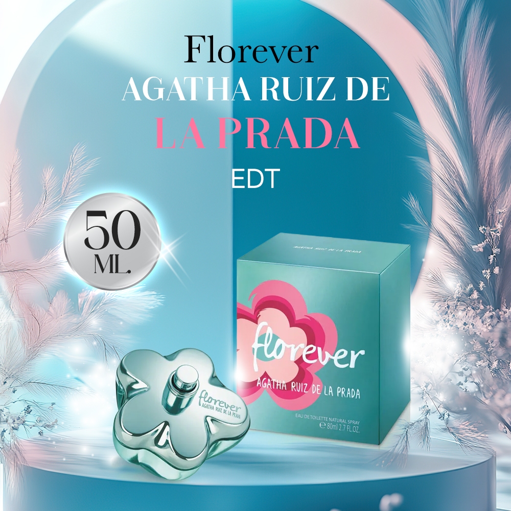 Florever AGATHA RUIZ DE LA PRADA EDT 50 ML น้ำหอมแท้ น้ำหอมนำเข้าแท้ by mayliyer_perfume
