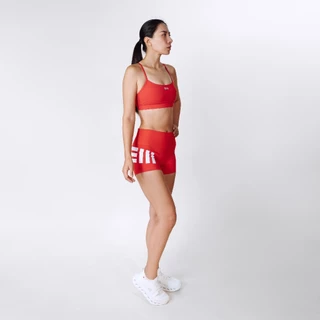 EVERYWEAR - SEAMLESS BUTT HUGGERS SHORTS (2.5 INCH - RED)