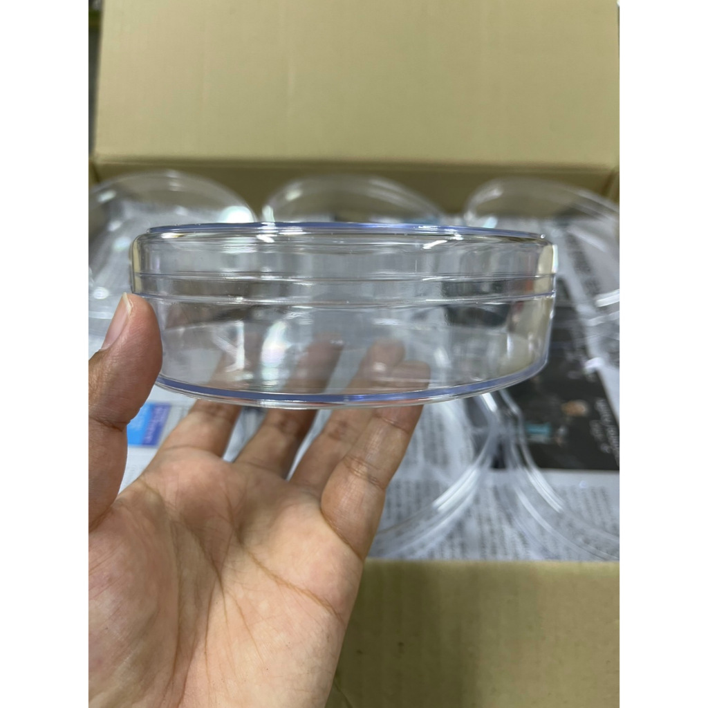 **ยกลัง**กล่องพลาสติก ใส (ฝาใส,48ชิ้น) C0308 ตรา CVPPACK - รูปที่ 2