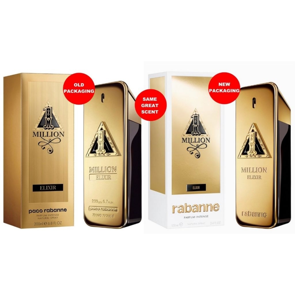 Rabanne 1 Million Elixir Parfum Intense 100ml.(New Packaging)