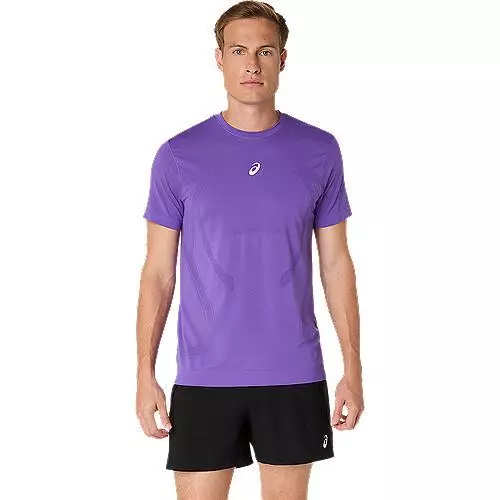 ASICS : 2011D355.500 ROAD SEAMLESS SS TOP MEN เสื้อคอกลมผู้ชาย ของแท้
