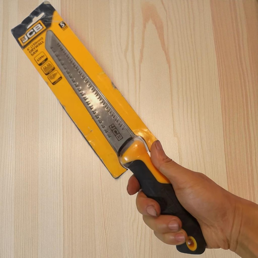 JCB Jessebo Drypamboard Saw (หรือชื่ออื่น ๆ เช่น เลื่อยงานไม้, เลื่อยมือ, เลื่อยแผ่นฝ้า, เลื่อยค็อกเทล)