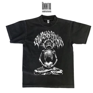 เสื้อยืดโอเวอร์ไซส์ลาย"นิพพาน"ผ้าโคตรเทพใส่สบายไม่ร้อนไม่ยับไม่ย้วยทรงสวย