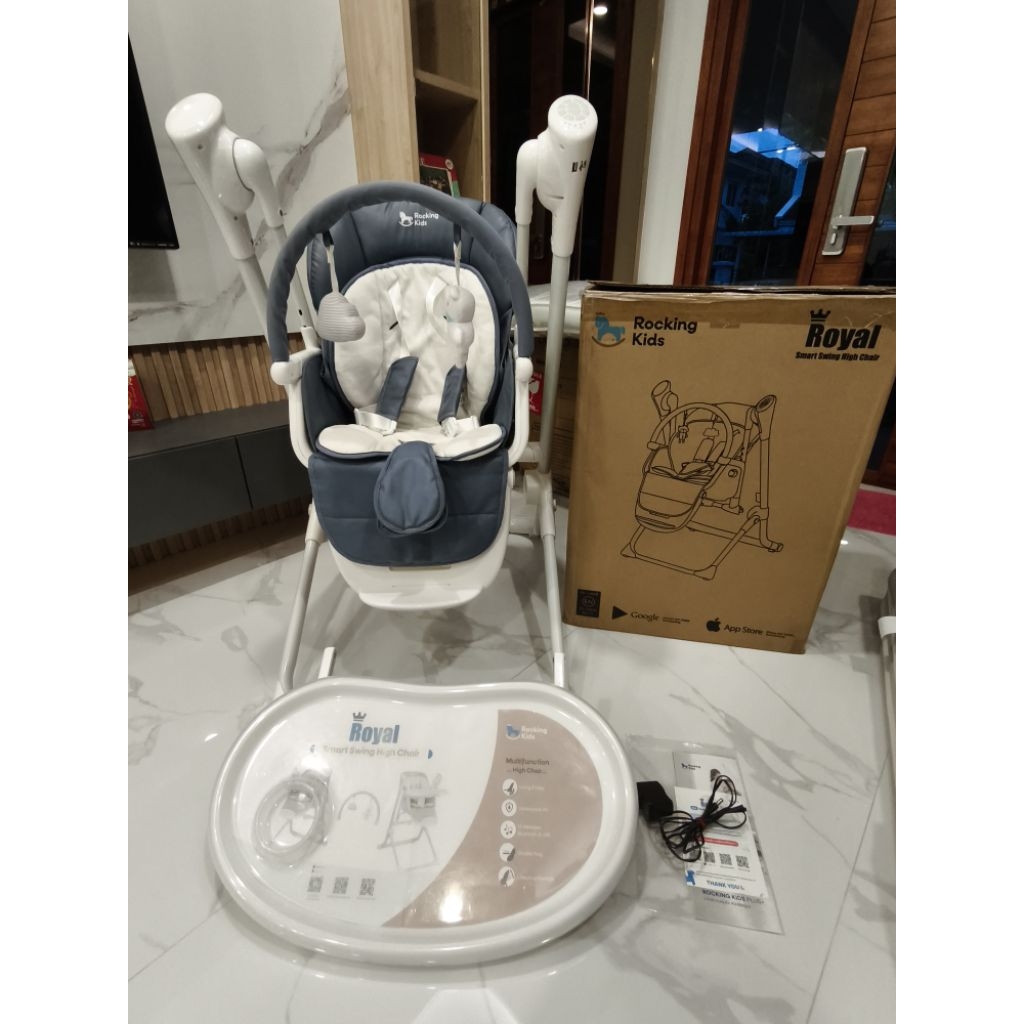 เก้าอี้เปลไกวไฟฟ้า rocking kids สินค้ามือ2