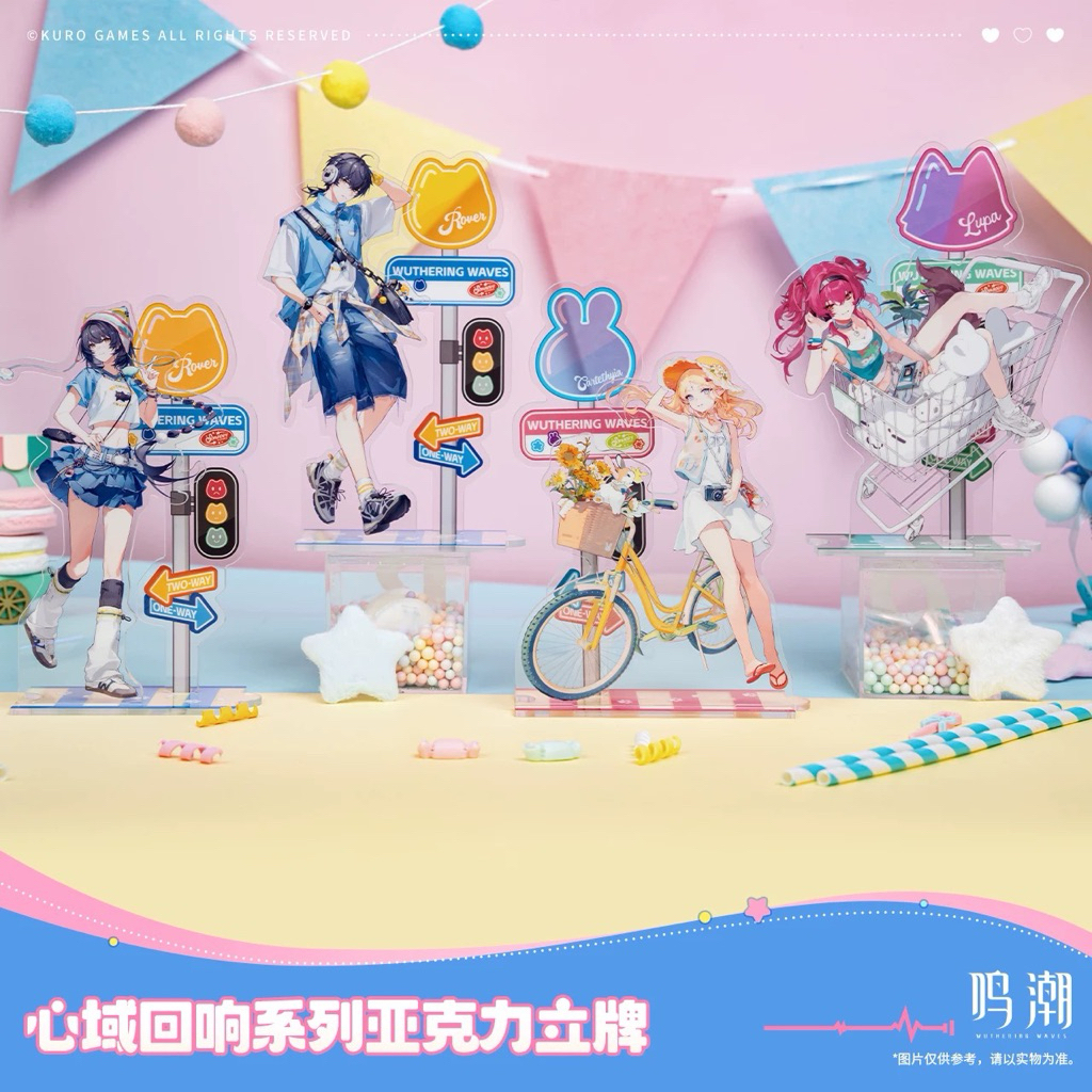 [พร้อมส่ง] Official แท้  Rover/Cartethyia/Lupa Wuthering waves Kuro game