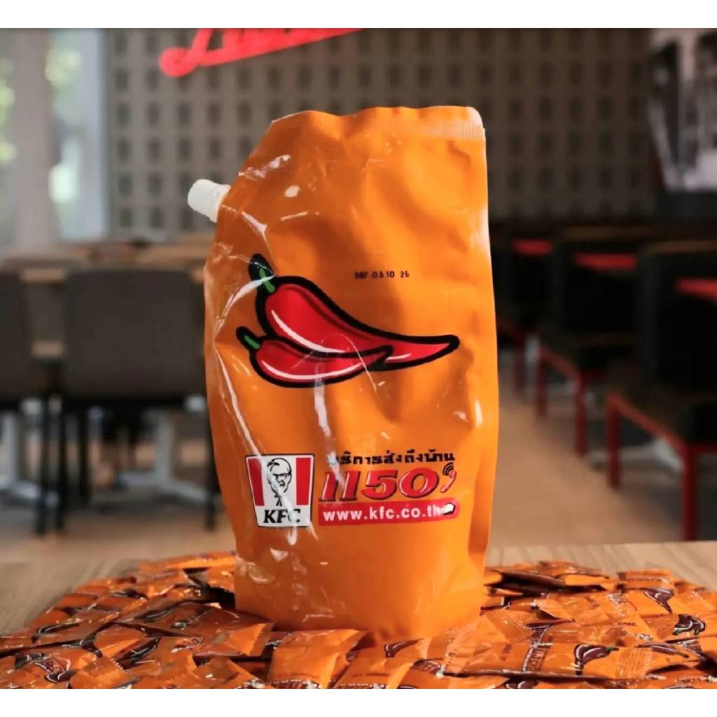 ถุงเดียวเท่านั้น!!! BBF10/25 ซอสพริก KFC ซอสพริก เคเอฟซี จัมโบ้ 500 กรัม