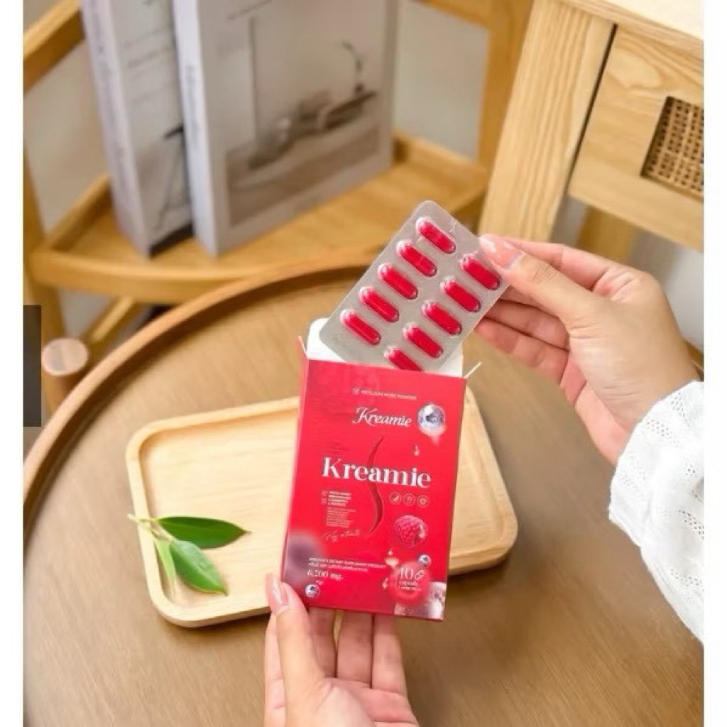 [ของแท้จากแบรนด์] Kreamie S ครีมมี่เอส ชนิดแคปซูลทานง่าย
