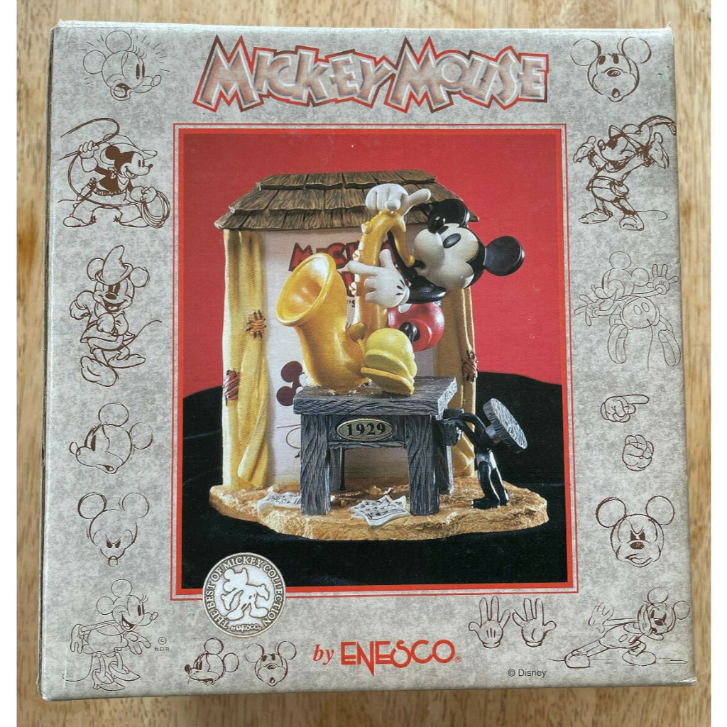 WDCC DISNEY SHOWCASE 1929 "JUNGLE RHYTHM" "MICKEY'S FOLLIES" Enesco IN STOCK