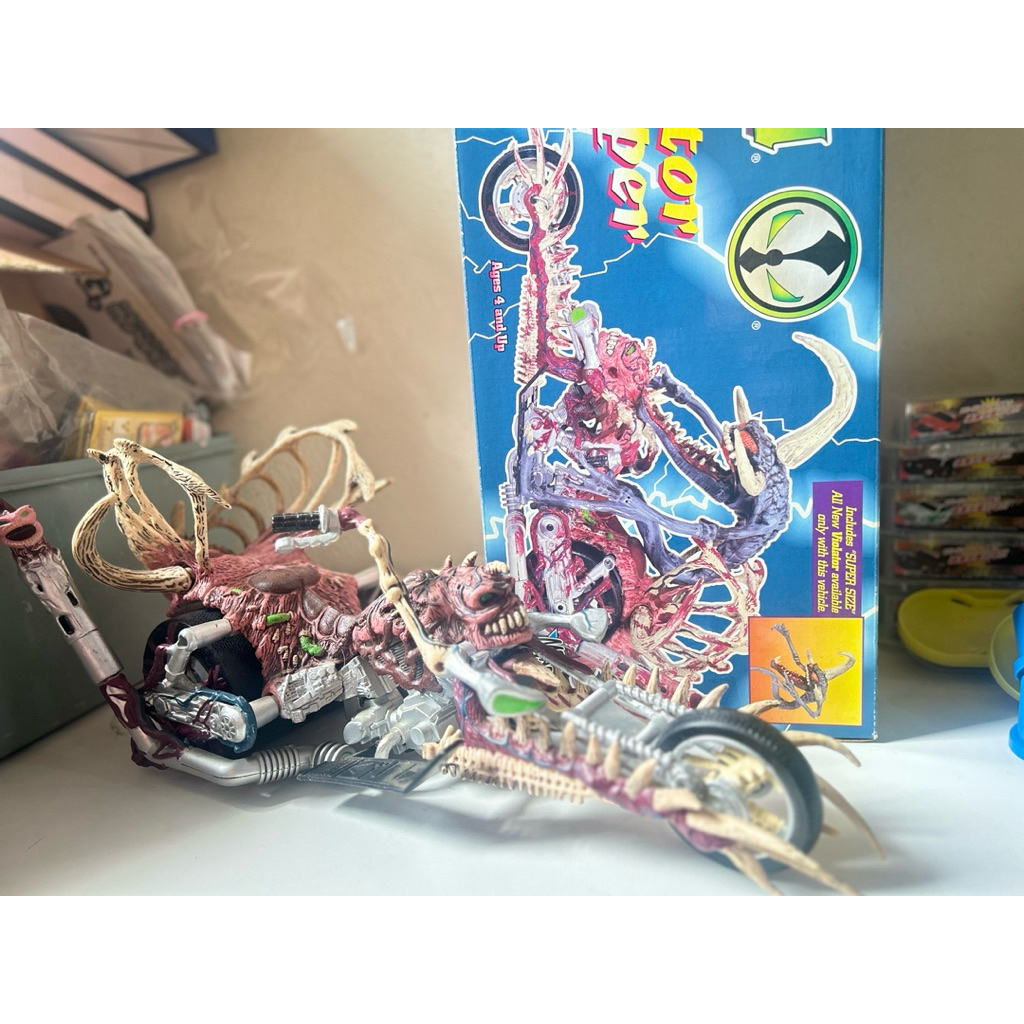 มือ 2 1995 McFarlane Toys Spawn Violator Chopper w/Super Size