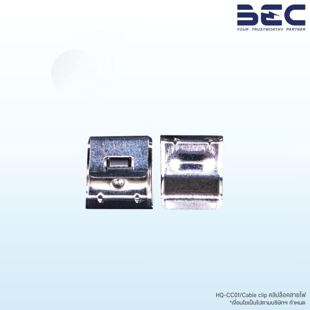 BEC อุปกรณ์ยึดแผงโซล่าเซลล์แบบปรับมุมได้, Cable Clip, Solar Mounting