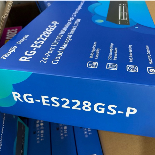 RG-ES228GS-P / RG-ES228GS-LP Ruijie Reyee 28-Port Gigabit Smart POE Switch SFP RJ45 ราคา ถูกที่สุด ดีลบีเคเค แกลเลอรีภาพที่ 3