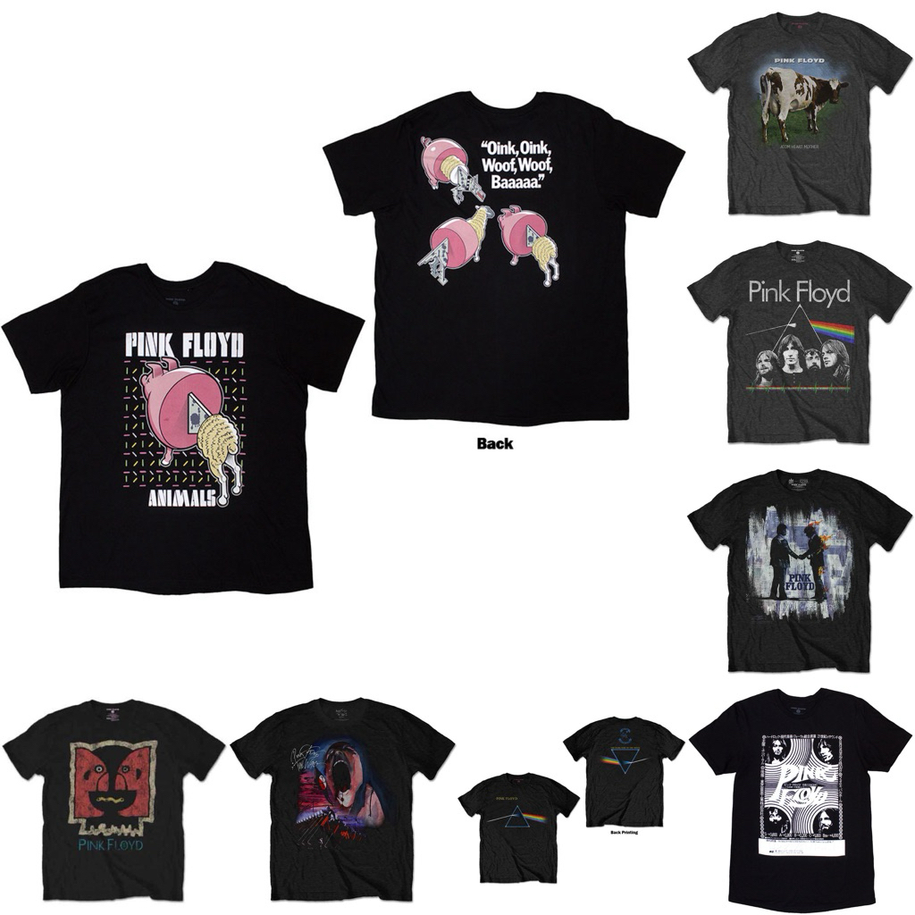 🇬🇧เปิด PREORDER เสื้อวงดนตรี PINK FLOYD T-SHIRT ลิขสิทธิ์ของแท้ UK 🇬🇧🤘🔥