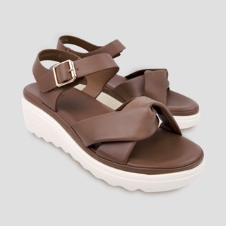 ST.JAMES รองเท้าหนัง PU/รองเท้าแตะรัดส้น ส้น 5.8 CM. รุ่น SO…