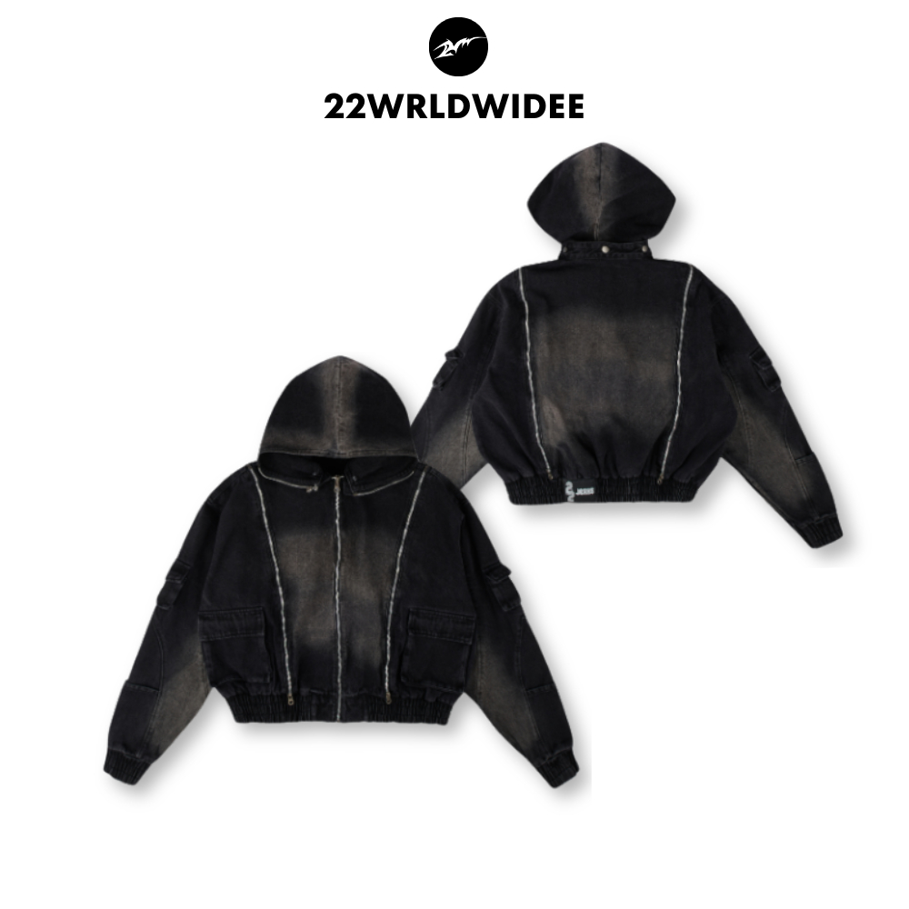 ( จัดส่งด่วน 1 วัน!) OC058 “22 Vampire Jersey New Edition” เสื้อแจ็คเก็ตถอดฮู้ดได้ ดีไซน์เท่ห์ไม่ซ้ำใคร