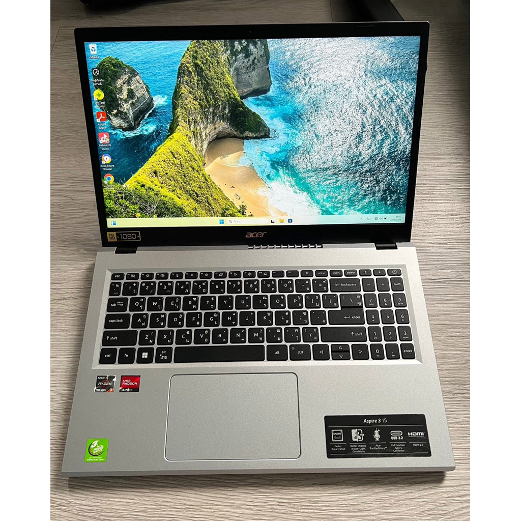 โน๊ตบุ๊ค Acer Ryzen 3 7320U