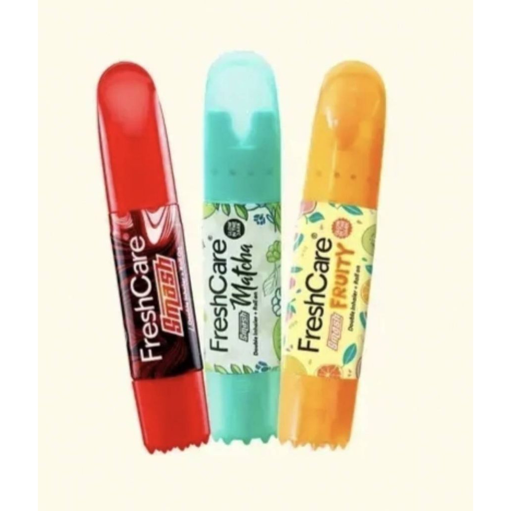 FreshCareSmash
matcha
กลิ่น หอม สดชื่นนน ชาเขียว
ปริมาณ 8 มล.