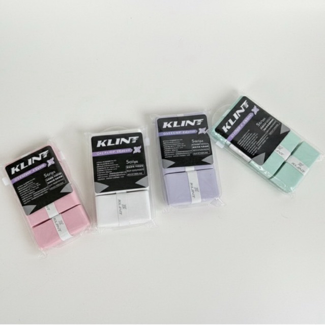 {รุ่นใหม่} กริปพันด้ามไม้แบด  Klint KG4000 ตัวสติกเกอร์ 2 ด้าน ช่วยเกาะไม้ได้ดี นุ่มซับเหงื่อได้มาก